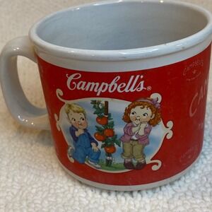 Campbell's Soup Kids Mug 2002 Tomato Soup M'm M'm Good Ceramic